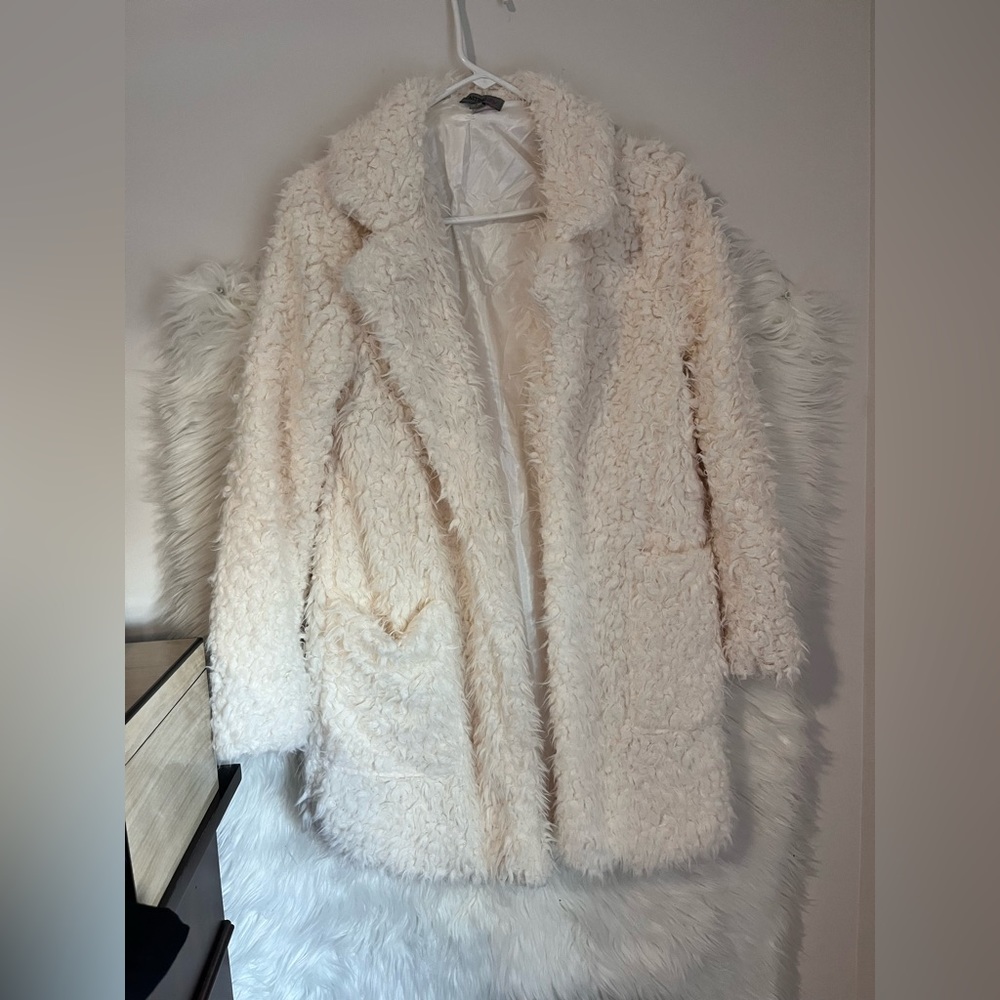 Light cozy coat